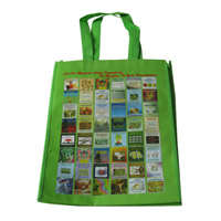 眉山LB11覆膜无纺布广告袋